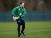 6 February 2017; Andrew Trimble of Ireland during squad training at Carton House in Maynooth, Co. Kildare. Photo by Eóin Noonan/Sportsfile