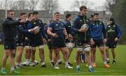 6 February 2017; Dominic Ryan of Leinster and team-mates during squad training at Rosemount in UCD, Dublin. Photo by Cody Glenn/Sportsfile