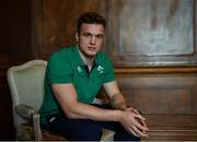 6 February 2017; Josh van der Flier of Ireland poses for a portrait following a press conference at Carton House in Maynooth, Co. Kildare. Photo by Ramsey Cardy/Sportsfile