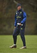 6 February 2017; Leinster head coach Leo Cullen during squad training at Rosemount in UCD, Dublin. Photo by Cody Glenn/Sportsfile