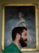 6 February 2017; Ireland defense coach Andy Farrell during a press conference at Carton House in Maynooth, Co. Kildare. Photo by Eóin Noonan/Sportsfile
