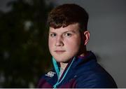 6 February 2017; Fineen Wycherley of Ireland after an Ireland U20 press conference at the Clarion Hotel in Dublin. Photo by Eóin Noonan/Sportsfile