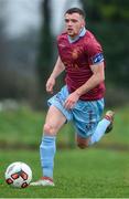 6 February 2017; Rob Spelman of Galway United during the friendly match between Galway United and FAI Colleges and Universities at AUL Complex in Clonshaugh, Dublin. Photo by David Maher/Sportsfile