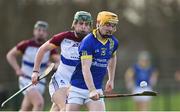 7 February 2017; Fearghal Curran of DCU St Patricks Campus in action against Ronan Lynch of University of Limerick during the Independent.ie HE GAA Fitzgibbon Cup Group B Round 3 match between DCU St Patricks Campus and University of Limerick at DCU Sportsgrounds in Ballymun, Dublin. Photo by David Fitzgerald/Sportsfile