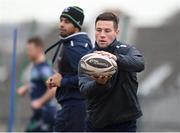 8 February 2017; John Cooney of Connacht during squad training at the Sportsground in Galway. Photo by Matt Browne/Sportsfile