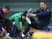 9 February 2017; Tommy Bowe of Ireland during squad training at Carton House in Maynooth, Co. Kildare. Photo by Stephen McCarthy/Sportsfile