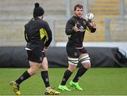 9 February 2017; Debutant Marcell Coetzee of Ulster during the captain's run at the Kingspan Stadium, Belfast. Photo by Oliver McVeigh/Sportsfile