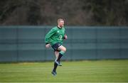 9 February 2017; Keith Earls of Ireland during squad training at Carton House in Maynooth, Co. Kildare. Photo by Stephen McCarthy/Sportsfile