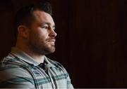 9 February 2017; Cian Healy of Ireland poses for a portrait before a press conference at Carton House in Maynooth, Co. Kildare. Photo by Stephen McCarthy/Sportsfile
