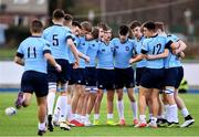 7 February 2017; The St Michael’s College team ahead of the Bank of Ireland Leinster Schools Junior Cup Round 1 match between St Michael’s College and Castleknock College at Donnybrook Stadium in Dublin. Photo by Ramsey Cardy/Sportsfile