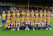 9 July 2011; The Clare Squad. All Ireland Senior Camogie Championship in association with RTE Sport, Kilkenny v Clare, Nowlan Park, Kilkenny. Picture credit: Matt Browne / SPORTSFILE
