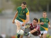 9 July 2011; Paddy O'Rourke, Meath, in action against Finian Hanley, Galway. GAA Football All-Ireland Senior Championship Qualifier Round 2, Meath v Galway, Pairc Tailteann, Navan, Co. Meath. Photo by Sportsfile