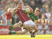 9 July 2011; Padraic Joyce, Galway, in action against Kevin Reilly, Meath. GAA Football All-Ireland Senior Championship Qualifier Round 2, Meath v Galway, Pairc Tailteann, Navan, Co. Meath. Photo by Sportsfile