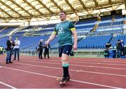 10 February 2017; John Ryan of Ireland ahead of the captain's run at the Stadio Olimpico in Rome, Italy. Photo by Ramsey Cardy/Sportsfile
