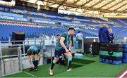 10 February 2017; Niall Scannell of Ireland ahead of the captain's run at the Stadio Olimpico in Rome, Italy. Photo by Ramsey Cardy/Sportsfile