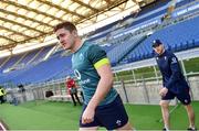 10 February 2017; Paddy Jackson of Ireland ahead of the captain's run at the Stadio Olimpico in Rome, Italy. Photo by Ramsey Cardy/Sportsfile