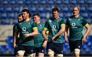 10 February 2017; Ireland players, including Jack McGrath, Sean O'Brien, Tadhg Furlong, Donnacha Ryan and Devin Toner during the captain's run at the Stadio Olimpico in Rome, Italy. Photo by Ramsey Cardy/Sportsfile