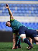 10 February 2017; Josh van der Flier of Ireland during the captain's run at the Stadio Olimpico in Rome, Italy. Photo by Ramsey Cardy/Sportsfile