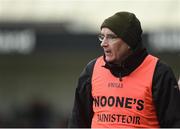 11 February 2017; Slaughtneil manager Mickey Moran during the AIB GAA Football All-Ireland Senior Club Championship semi-final match between Slaughtneil and St Vincent's at Páirc Esler in Newry. Photo by Seb Daly/Sportsfile