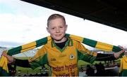 11 February 2017; Young Corofin supporter Kyle Fahy, age 9, ahead of the AIB GAA Football All-Ireland Senior Club Championship semi-final match between Corofin and Dr. Crokes at Gaelic Grounds in Limerick. Photo by Eóin Noonan/Sportsfile