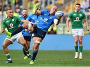 11 February 2017; Sergio Parisse of Italy in action against Simon Zebo of Ireland during the RBS Six Nations Rugby Championship match between Italy and Ireland at the Stadio Olimpico in Rome, Italy. Photo by Ramsey Cardy/Sportsfile