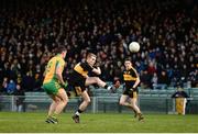 11 February 2017; Gavin O'Shea of Dr. Crokes shoots to score his side's first goal during the AIB GAA Football All-Ireland Senior Club Championship semi-final match between Corofin and Dr. Crokes at Gaelic Grounds in Limerick. Photo by Diarmuid Greene/Sportsfile
