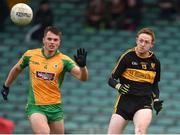 11 February 2017; Colm Cooper of Dr. Crokes in action against Liam Silke of Corofin during the AIB GAA Football All-Ireland Senior Club Championship semi-final match between Corofin and Dr. Crokes at Gaelic Grounds in Limerick. Photo by Diarmuid Greene/Sportsfile