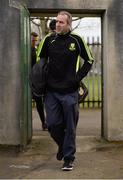 11 February 2017; Dr. Crokes manager Pat O'Shea arriving with his team ahead of the AIB GAA Football All-Ireland Senior Club Championship semi-final match between Corofin and Dr. Crokes at Gaelic Grounds in Limerick. Photo by Eóin Noonan/Sportsfile