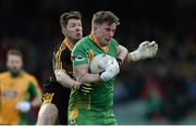 11 February 2017; Brendan Power of Corofin in action against Kieran O'Leary of Dr. Crokes during the AIB GAA Football All-Ireland Senior Club Championship semi-final match between Corofin and Dr. Crokes at Gaelic Grounds in Limerick. Photo by Eóin Noonan/Sportsfile