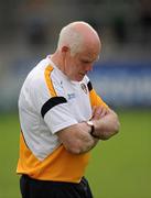 9 July 2011; Thw Antrim manager Dinny Cahill before the game. GAA Hurling All-Ireland Senior Championship Phase 3, Antrim v Limerick, Parnell Park, Dublin. Picture credit: Ray McManus / SPORTSFILE