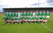 9 July 2011; The Limerick squad. GAA Hurling All-Ireland Senior Championship Phase 3, Antrim v Limerick, Parnell Park, Dublin. Picture credit: Ray McManus / SPORTSFILE