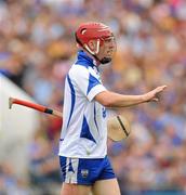 10 July 2011; John Mullane, Waterford, holds his hand up after a missed opportunity. Munster GAA Hurling Senior Championship Final, Waterford v Tipperary, Pairc Ui Chaoimh, Cork. Picture credit: Diarmuid Greene / SPORTSFILE