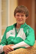 11 July 2011; Member of the Irish squad Robert Dudley, from Shankill, Dublin, who will compete in the tennis, as the team get together for final preparations ahead of the European Youth Olympic Festival. The Olympic Council of Ireland will be sending the largest team ever, in excess of 60 athletes will compete in 5 sports, Athletics, Cycling, Gymnastics, Swimming and Tennis with a realistic hope of medal success. The European Youth Olympic Festival will take place from the 23rd to the 29th July in Trabzon, Turkey and is a stepping stone for athletes to compete in the Summer Olympic Games in future years. Irish Team for European Youth Olympic Festival, Howth, Dublin. Picture credit: Brendan Moran / SPORTSFILE