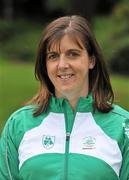 11 July 2011; Karen Kirk, athletics coach. The Olympic Council of Ireland will be sending the largest team ever, in excess of 60 athletes will compete in 5 sports, Athletics, Cycling, Gymnastics, Swimming and Tennis with a realistic hope of medal success. The European Youth Olympic Festival will take place from the 23rd to the 29th July in Trabzon, Turkey and is a stepping stone for athletes to compete in the Summer Olympic Games in future years. Irish Team for European Youth Olympic Festival, Howth, Dublin. Picture credit: Brendan Moran / SPORTSFILE