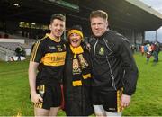11 February 2017; Brothers Kieran O'Leary and John O'Leary of Dr. Crokes celebrate with their mother Joan O'Leary after the AIB GAA Football All-Ireland Senior Club Championship semi-final match between Corofin and Dr. Crokes at Gaelic Grounds in Limerick. Photo by Diarmuid Greene/Sportsfile