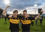 11 February 2017; David O'Leary and man of the match Kieran O'Leary of Dr. Crokes celebrate after the AIB GAA Football All-Ireland Senior Club Championship semi-final match between Corofin and Dr. Crokes at Gaelic Grounds in Limerick. Photo by Diarmuid Greene/Sportsfile