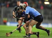 11 February 2017; Aidan McCormack of Tipperary in action against Paddy Smyth of Dublin during the Allianz Hurling League Division 1A Round 1 match between Dublin and Tipperary at Croke Park in Dublin. Photo by Sam Barnes/Sportsfile