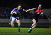 11 February 2017; David Moran of Kerry in action against Donal Vaughan of Mayo during the Allianz Football League Division 1 Round 2 match between Kerry and Mayo at Austin Stack Park in Tralee, Co. Kerry. Photo by Brendan Moran/Sportsfile