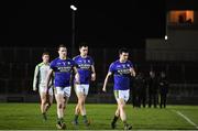 11 February 2017; Kerry players, from left, Mark Griffin, Jack Barry and Paul Murphy leave the pitch after the Allianz Football League Division 1 Round 2 match between Kerry and Mayo at Austin Stack Park in Tralee, Co. Kerry.  Photo by Brendan Moran/Sportsfile