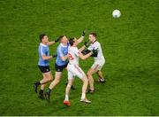 11 February 2017; Colm Cavanagh, left, and Niall Sludden of Tyrone in action against Emmet Ó Conghaile, left, and Ciarán Reddin of Dublin during the Allianz Football League Division 1 Round 2 match between Dublin and Tyrone at Croke Park in Dublin. Photo by Daire Brennan/Sportsfile