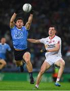 11 February 2017; David Byrne of Dublin in action against David Mulgrew of Tyrone during the Allianz Football League Division 1 Round 2 match between Dublin and Tyrone at Croke Park in Dublin. Photo by Ray McManus/Sportsfile
