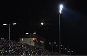 11 February 2017; A full moon rises above the crowd during the Allianz Football League Division 1 Round 2 match between Kerry and Mayo at Austin Stack Park in Tralee, Co. Kerry.  Photo by Brendan Moran/Sportsfile