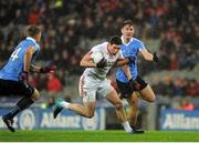 11 February 2017; Sean Cavanagh of Tyrone in action against Micheal Fitzsimons of Dublin during the Allianz Football League Division 1 Round 2 match between Dublin and Tyrone at Croke Park in Dublin. Photo by Sam Barnes/Sportsfile