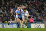 11 February 2017; Cathal McShane of Tyrone in action against Ciarán Kilkenny of Dublin during the Allianz Football League Division 1 Round 2 match between Dublin and Tyrone at Croke Park in Dublin. Photo by Daire Brennan/Sportsfile