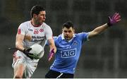 11 February 2017; Sean Cavanagh of Tyrone in action against Kevin McManamon of Dublin during the Allianz Football League Division 1 Round 2 match between Dublin and Tyrone at Croke Park in Dublin. Photo by Sam Barnes/Sportsfile