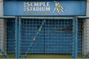 12 February 2017; A general view of an entrance and stadium signage prior to the Allianz Football League Division 3 Round 2 game between Tipperary and Sligo at Semple Stadium in Thurles, Co. Tipperary. Photo by Seb Daly/Sportsfile