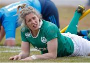 12 February 2017; Alison Miller, Ireland, looks dejected during the RBS Women's Six Nations Rugby Championship game between Italy and Ireland at Stadio Tommaso Fattori in L'Aquila, Italy. Photo by Roberto Bregani/Sportsfile