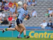 10 July 2011; Cormac Costello, Dublin, in action against Meath. Leinster GAA Football Minor Championship Final, Dublin v Meath, Croke Park, Dublin. Picture credit: Brian Lawless / SPORTSFILE