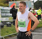 16 July 2011; Liam Cullen, from Co. Wicklow, after finishing The National Lottery Irish Runner 5 Mile. Phoenix Park, Dublin. Picture credit: Brendan Moran / SPORTSFILE