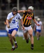 12 February 2017; Mikey Kearney of Waterford in action against Pádraig Walsh of Kilkenny during the Allianz Hurling League Division 1A Round 1 game between Kilkenny and Waterford at Nowlan Park in Kilkenny. Photo by Ray McManus/Sportsfile
